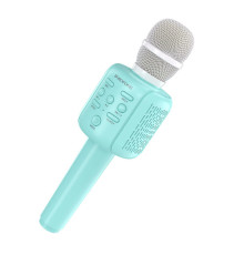 Портативна колонка BOROFONE BF1 Rhyme karaoke microphone Blue