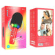 Портативна колонка BOROFONE BFK2 Elf karaoke microphone Red