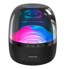 Портативна колонка BOROFONE BP8 Glazed colorful luminous BT speaker Black