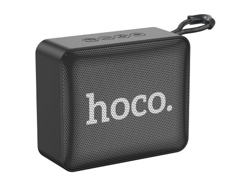 Портативна колонка HOCO BS51 Gold brick sports BT speaker Black