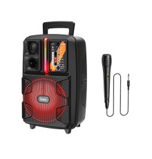 Портативна колонка HOCO BS37 Dancer outdoor wireless speaker Black (6931474727602)