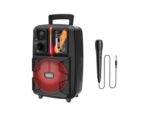 Портативна колонка HOCO BS37 Dancer outdoor wireless speaker Black (6931474727602)