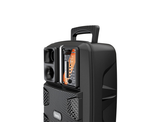 Портативна колонка HOCO BS37 Dancer outdoor wireless speaker Black (6931474727602)