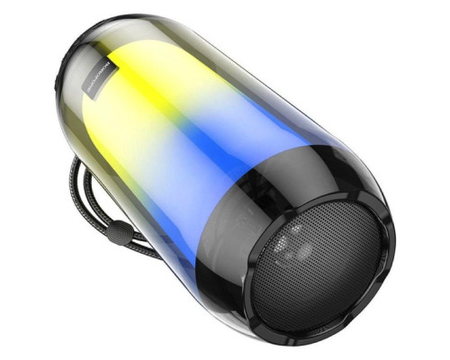 Портативна колонка BOROFONE BR25 Crazy sound colorful luminous BT speaker Black