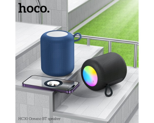 Акустична система HOCO HC30 Oceano BT speaker Blue mag-6942007646338138674