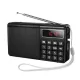Портативне радіо HOCO HI50 Portable radio black mag-6942007664202152325