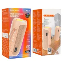 Акустична система BOROFONE BR21 sports світло рожева mag-6974443383645145025