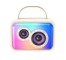 Акустична система XO F54 Glossy Cool Light K-Song Audio 20W Біла mag-6920680858644143099