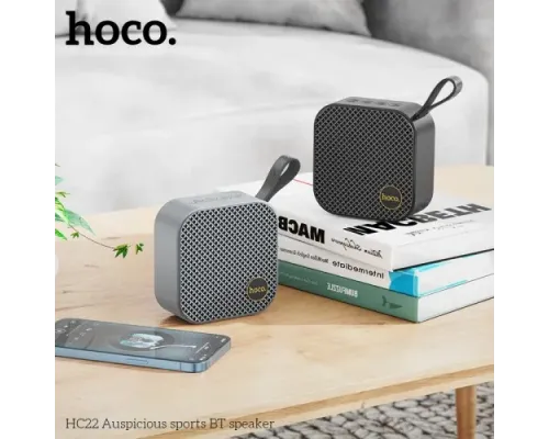 Акустична система HOCO HC22 Auspicious sports BT speaker Black mag-6931474798862144414
