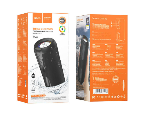 Портативна колонка HOCO BS48 Artistic sports BT speaker Black