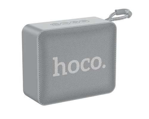 Портативна колонка HOCO BS51 Gold brick sports BT speaker Grey