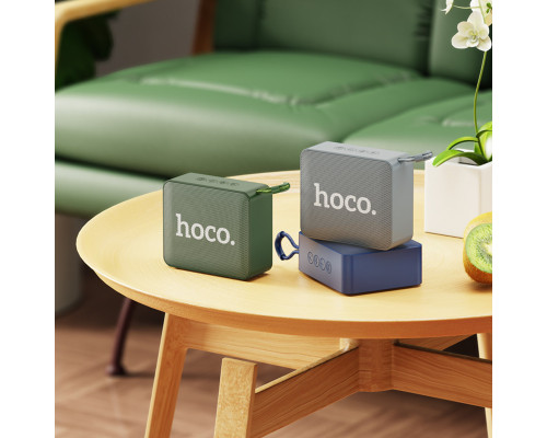 Портативна колонка HOCO BS51 Gold brick sports BT speaker Grey