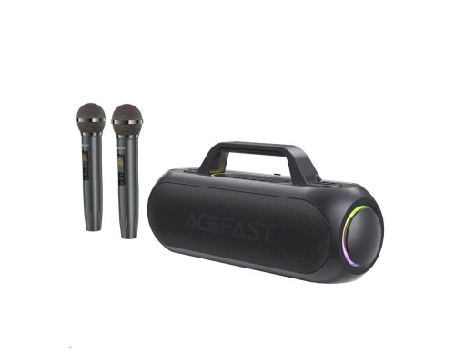 Портативна колонка ACEFAST K1 Party karaoke all-in-one audio set Black (AFK1B)