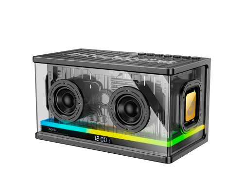 Портативна колонка HOCO BS62 Flash cold energy 2.1 desktop BT speaker Black (6942007629836)