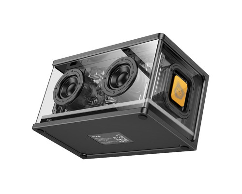 Портативна колонка HOCO BS62 Flash cold energy 2.1 desktop BT speaker Black (6942007629836)