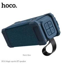 Акустична система HOCO HC6 Magic sports BT speaker Navy Blue Деф.пак mag-2000001592014146668