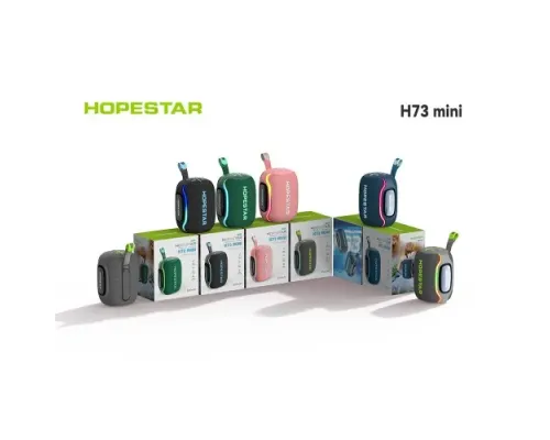 Колонка Bluetooth HOPESTAR H73 MINI 15W Grey mag-2000001674802153892