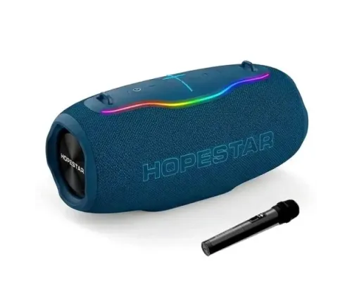 Колонка Bluetooth HOPESTAR H86 with 1pcs microphone 180W Blue mag-2000001674932153902