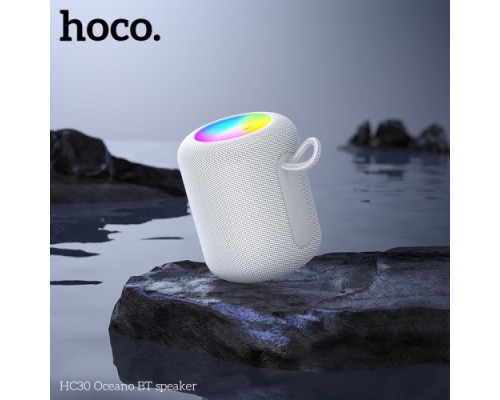 Акустична система HOCO HC30 Oceano BT speaker Gray mag-6942007646345138675