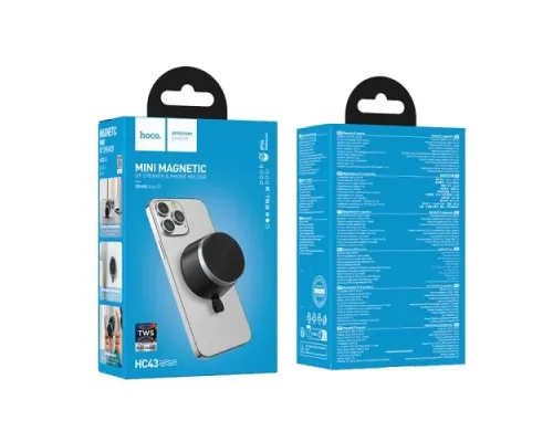 Акустична система HOCO HC43 Surpass BT speaker Black mag-6942007667883151856