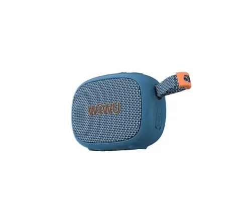 Акустична система WiWU H1 GO Fun Portable Speaker Blue mag-6977703655384153608