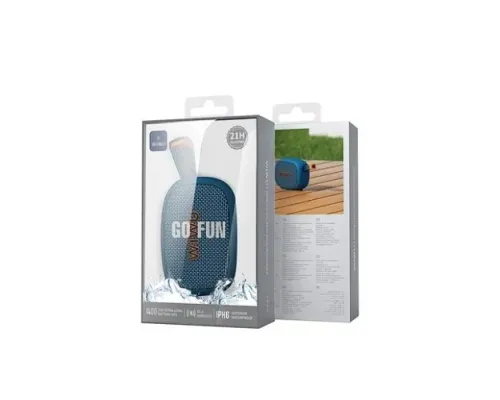 Акустична система WiWU H1 GO Fun Portable Speaker Blue mag-6977703655384153608