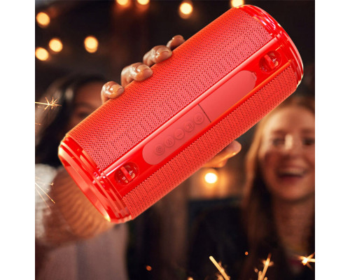 Портативна колонка BOROFONE BR12 Amplio sports wireless speaker Red (6931474735638)