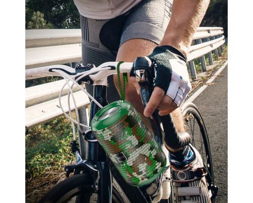 Портативна колонка HOCO HC1 Trendy sound sports wireless speaker Camouflage Green (6931474740212)