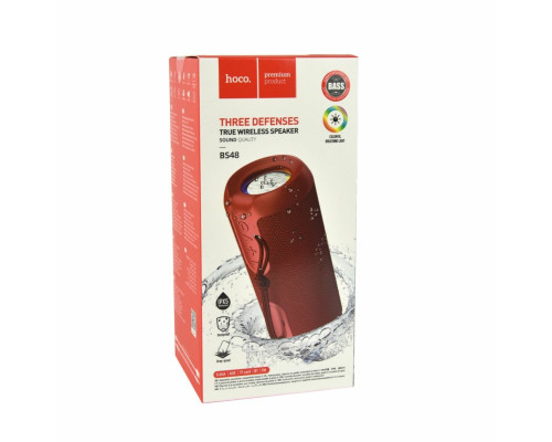 Портативна колонка HOCO BS48 Artistic sports BT speaker Red