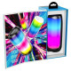 Портативна колонка HOCO HC8 Pulsating colorful luminous wireless speaker Black