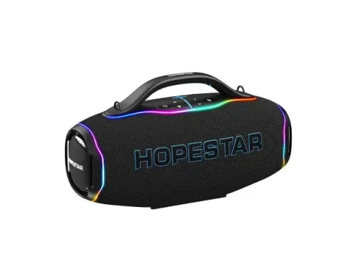 Колонка Bluetooth HOPESTAR A90 PRO with 2pcs UHF microphone 700W Black mag-2000001667934153388