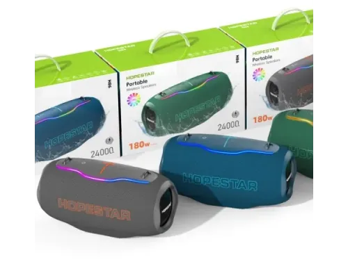 Колонка Bluetooth HOPESTAR H86 with 1pcs microphone 180W Grey mag-2000001674949153903