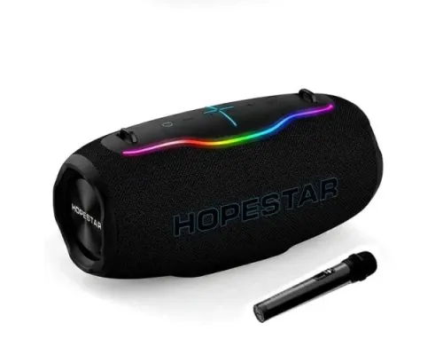 Колонка Bluetooth HOPESTAR H86 with 1pcs microphone 180W Black дефект пакування mag-2000001683149153913