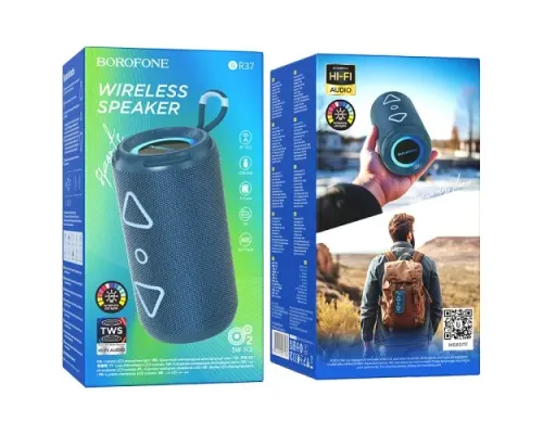 Акустична система BOROFONE BR37 Noble sports BT speaker синя mag-6941991107184152219