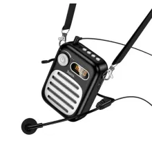 Акустична система HOCO L23 Lemony speaker with wired microphone Black mag-6942007672160152830