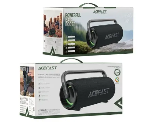 Акустична система ACEFAST K2 Pro portable speaker Black mag-6974316284741153319