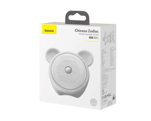 Портативна колонка Baseus•Q Chinese Zodiac Wireless-Mouse E06 Gray