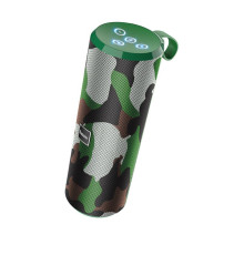 Портативна колонка HOCO BS33 Voice sports wireless speaker Camouflage Green