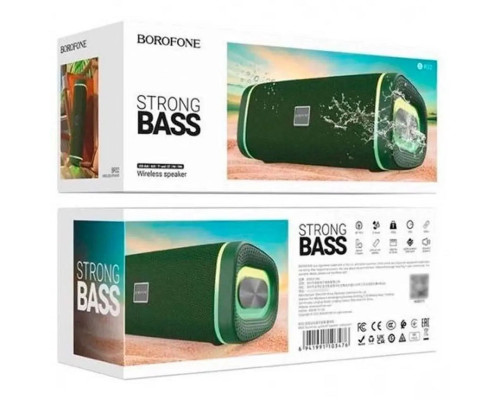 Портативна колонка BOROFONE BR32 Sound arc sports BT speaker Dark Green