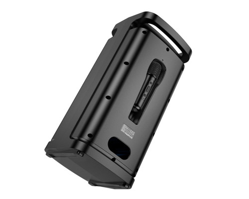 Портативна колонка BOROFONE BP25 Vida BT speaker with microphone Black (6941991119422)