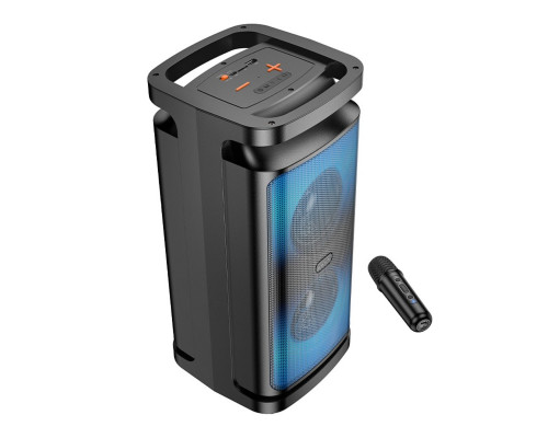 Портативна колонка BOROFONE BP25 Vida BT speaker with microphone Black (6941991119422)