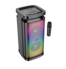 Портативна колонка BOROFONE BP25 Vida BT speaker with microphone Black (6941991119422)