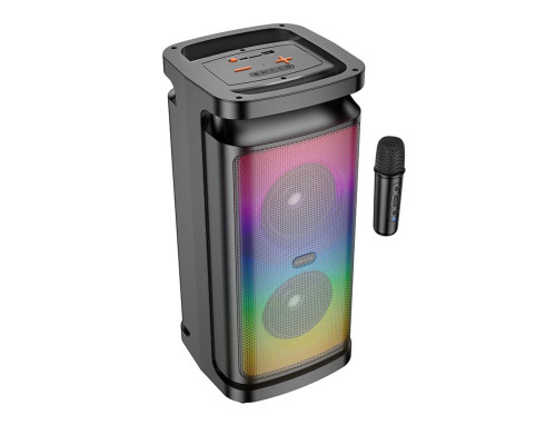 Портативна колонка BOROFONE BP25 Vida BT speaker with microphone Black (6941991119422)