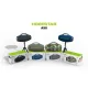 Колонка Bluetooth HOPESTAR A90 with 1pcs UHF microphone 700W Black mag-2000001667941153389