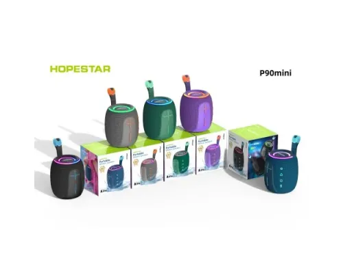 Колонка Bluetooth HOPESTAR P90 MINI 15W Black mag-2000001668160153409
