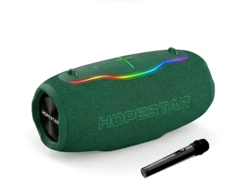 Колонка Bluetooth HOPESTAR H86 with 1pcs microphone 180W Green mag-2000001674956153904