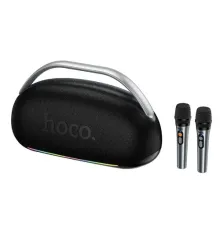 Акустична система HOCO HT2 Melody portable BT speaker Black mag-6942007672153153748