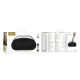 Акустична система HOCO HT2 Melody portable BT speaker Black mag-6942007672153153748