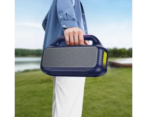Акустична система HOCO HC47 Delight BT speaker Blue mag-6942007673297153800