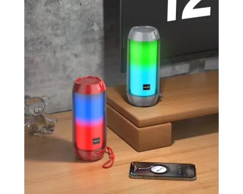 Акустична система BOROFONE BR25 Crazy sound colorful luminous чорна mag-6974443386509145028